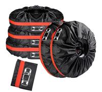 GBKDQQ Lot de 5 housses de protection pour pneus de 19-23 pouces, housse de pneu de voiture imperméable, lavable, pour un transport propre et un rangement sûr, diamètre 80 cm