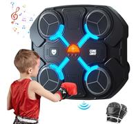 GBKDQQ Machine de boxe musicale, machine de boxe avec musique, boîte à musique LED prend en charge Bluetooth, punch à musique mural, boîte à musique pour enfants