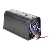 GBKDQQ Piège à rats électrique, extra large, 5000 V, électronique, professionnel, convient pour l'élimination des souris, des campagnols