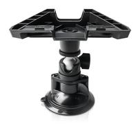 GBKDQQ Starlink Mini Smooth RV - Support en aluminium rotatif à 360° avec ventouse - Support portable pour voiture/toit/bateau - Montage sans perçage (noir)