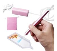 GBKDQQ Stylo de peinture diamant électrique - Stylo de peinture diamant E - Accessoire de peinture diamant - Stylo de peinture diamant avec compartiment de rangement pour peinture diamant 5D