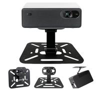 GBKDQQ Support universel pour projecteur, multi-angle avec interface à vis 1/4", support de projecteur, rotatif à 360°, mini support de projecteur de bureau (noir)