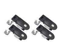 Gbloodst Lot de 4 loquets de compression, loquet de gâchette de encastré en métal, compression de rechange de levier réglable pour remorques