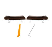 GBMITING Clignotant Dynamique Rétroviseur Led Formulaire De Rétroviseur L'aile Latéral Indicateur Dynamique Blinker Flowing Turn Signal Utilisation Adaptée Pour VW GOLF 5 MK5 JETTA PASSAT B5. B6