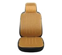 GBMITING Coussin de Selle à Bille, Couvre-Siège Billes de B Housse Siège Voiture Été Coussin Rafraîchissant PVC Perlé Massage for Automobile Respirant avec Tapis Taille(1PCS Beige)