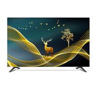 GBMITING Housse Protection Tv D'ExtéRieu 19 "- 80" 22 pouces 75 Scroque TV PC Couverture Capuche décorative Rideau Paysage Gold Tree Wave Moon Bleu imperméable(Blue,37")