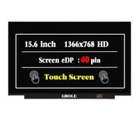 GBOLE Remplacement pour ordinateur portable HP 15-DY 15-DY0013DX 15-DY1023DX 15-DY1043DX 15-DY1044NR 15-DY1074NR 15-DY1085NR 15-DY1032WM 15-DY1755CL 15-DY1733 1MS 15-. DY1751MS 15-DY1771MS Écran