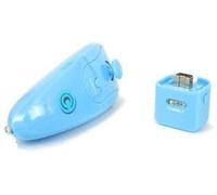 GBooster Wii Wireless Blue Manette de Jeu Bleu - Accessoires de Jeux vidéo (Manette de Jeu, Wii, sans Fil, 8 m, AA, Bleu)