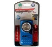 gbs jolly line lampe torche 2 led 75 heures d'autonomie bleu