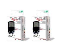 Jolly open 4 télécommande radio de portail copieuse universelle pack de 2 jolly-open-4-pack2
