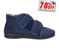 GBS Unisexe Med Torbay Extra Large Ajustement Bottes Chaussons Marine