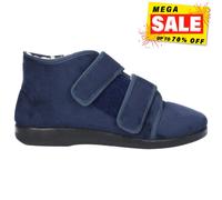 GBS Unisexe Med Torbay Extra Large Ajustement Bottes Chaussons Marine