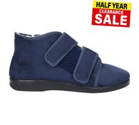GBS Unisexe Med Torbay Extra Large Ajustement Bottes Chaussons Marine