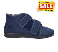 GBS Unisexe Med Torbay Extra Large Ajustement Bottes Chaussons Marine