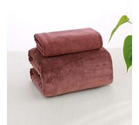 GBSHOP Draps de Bain Parure de lit Grande Serviette Drap literie beauté lit Massage physiothérapie spécial Feuille épaisse de Couleur Pure, café Serviette Moyenne-épaisse, 100 * 200cm sans Trous