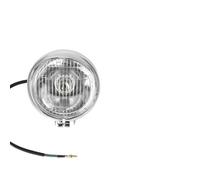 GBSONGJIN Clignotant Moto Led Lot de 2 phares antibrouillard universels chromés Utilisation adaptée pour moto(1 PC)