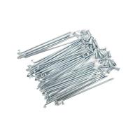 GBSONGLIANGBO Rayons de Vélo, Rayon Velo Rayons de vélo électrique, 40 pièces, 12G, diamètre 2.5mm, Longueur 50-165mm, en Acier avec écrous(115mm)
