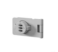 Gbtdoface Boulon de verrouillage à combinaison, serrure à clavier pour portes, portes coulissantes de chambre coulissante, loquet de sécurité pour tiroir, armoire de classement (blanc, 8,9 cm)