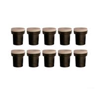 Gbtdoface Lot de 10 embouts de buse de sablage en céramique, buses de sablage, pointe de sablage de 2 à 3,5 mm pour réservoirs de sablage de 3,5 mm