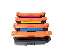 GbwePBqxm Cartouche de Toner Couleur Laser CE250A CE251A CE252A CE253A 504A, Compatible avec l'imprimante CP3525 CP3525N CP3525DN ( BK )