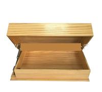 GBYUHAIJUN éTagèRe SecrèTe,Meuble Plus Tiroir Secret Coffre de Rangement en Bois de 40 cm avec Compartiment Secret décoratif(D)