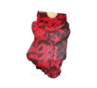 GBYUHAIJUN Fan Veil Soie,Voile De Danse Orientale Voiles de Danse du Ventre Teints for Femmes/Filles 180 cm Long Éventails en Soie Naturelle véritable for Danser Une Paire(As The picture-18,L)