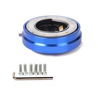 GBYUHAIJUN Moyeu de Volant,Adaptateur de Moyeu Version Mince Roue de Pilotage Release Hub Adaptateur Hub Snap Off Off(Blue)