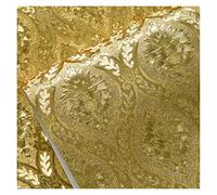 GBYUHAIJUN Papier Peint,Papier Peint Adhesif Luxe Classic Gold Wallpaper Rouleau Chambre À Coucher Salle De Séjour Papier Mur Damassé Papiers D'écran Glitter Feuille D'or Papel Pardede