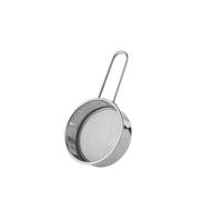 GBYUHAIJUN Tamis Farine,Passoire Cuisine 1/6 Pièces Tamis À Mailles Fines en Acier Inoxydable Passoire Sucre Main Farine De Poudre Matcha 40 Outils Cuisine Suspendus(1PC)