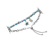 GBZHMCASE Bracelet Tarot Lucky compatible avec iWatch 42 mm, 41 mm, 40 mm, 38 mm, bracelet de rechange pour iWatch Series 9, 8, 7, 6, 5, 4, 3, 2, 1, SE.(Blue,45MM(7~9S))