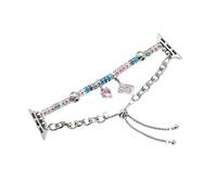 GBZHMCASE Bracelet Tarot Lucky compatible avec iWatch 42 mm, 41 mm, 40 mm, 38 mm, bracelet de rechange pour iWatch Series 9, 8, 7, 6, 5, 4, 3, 2, 1, SE.(Pink,42MM(1~3S))