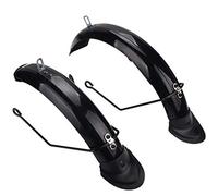GBZIJIE Garde Boue Velo Réglable Fender de vélo Noir Durable Accessoires DE VÉLABLAGE VTT BONGLE All-Inclusive pour Voitures électriques Voiture Pliantes 14 Pouces