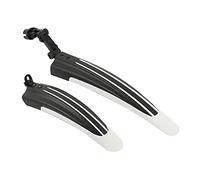 GBZIJIE Garde Boue Velo Réglable Vélo Mudguard Avant Arrière 2X Mountain Splash Garde-Boue Avant 20-26 Pouces(White)