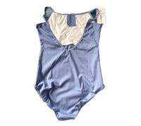 GBZIJIE Justaucorps Danse Femme,Jupe Danse Collants, Bretelles, Gymnastique, Bodys de Ballet, Danseuses, Combinaisons d'entraînement Une pièce à Entrejambe Haut(B,Smail)