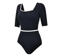 GBZIJIE Justaucorps Danse Femme,Jupe Danse Combinaison de Danse Ballet, Collants, Gymnastique, Art Professionnel, Test, Body, Costume for Femme Adulte(A,XXL)