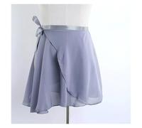 GBZIJIE Justaucorps Danse Femme,Jupe Danse Jupes de Ballet for Femmes, Jupes en Mousseline à Lacets, Danse, Justaucorps for Adultes, d'entraînement, Mini-Jupes Tutu(Light Grey,Height 160cm-175cm)