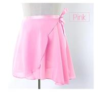 GBZIJIE Justaucorps Danse Femme,Jupe Danse Jupes de Ballet for Femmes, Jupes en Mousseline à Lacets, Danse, Justaucorps for Adultes, d'entraînement, Mini-Jupes Tutu(Pink,Height 135cm-160cm)