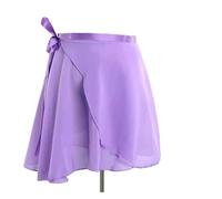 GBZIJIE Justaucorps Danse Femme,Jupe Danse Jupes de Ballet for Femmes, Jupes en Mousseline à Lacets, Danse, Justaucorps for Adultes, d'entraînement, Mini-Jupes Tutu(Purple,Height 100cm-135cm)