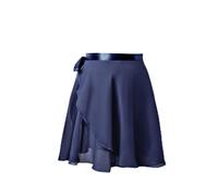 GBZIJIE Justaucorps Danse Femme,Jupe Danse Jupes de Ballet for Femmes, Jupes en Mousseline à Lacets, Danse, Justaucorps for Adultes, d'entraînement, Mini-Jupes Tutu(Dark Blue,Height 135cm-160cm)