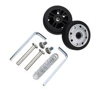 GBZIJIE Roulette Valise Portables Kit de réparation Roues silencieuses, 8 pièces, avec vis, for valises, Bagages, essieux, roulettes, Bricolage(49 x 14mm)
