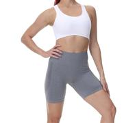 GBZIJIE Short Cycliste Femme Breathable,Cycliste Homme Shorts de Sport sans Couture for Femmes, Leggings Fitness Taille Haute, Course, Motard, d'entraînement, Levage des Hanches, Bas Yoga Sexy(4,L)