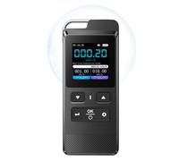 GC-02 Appareil de mesure de rayonnement Geiger Compteur de rayonnements Affichage IPS Appareil de mesure de radioactivité portable avec surveillance programmée et stockage de données alarmants