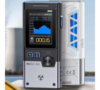 GC-03 Détecteur de rayonnement nucléaire Compteur de champ électromagnétique Détecteur de champs électromagnétiques Détecteur de rayonnement EMF Moniteur de rayonnement Dosimètre avec écran couleur