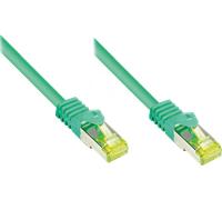 Good Connections Câble patch avec câble brut Cat.7 vert 10m