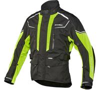 GC Bikewear Kingston, veste en textile 8XL Noir/Jaune Néon Noir/Jaune Néon