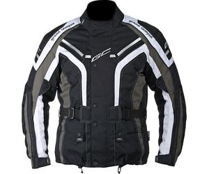 GC Bikewear One Way, veste textile imperméable S Noir/Gris Noir/Gris