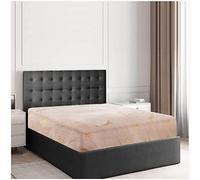 GC GAVENO CAVAILIA Peluche Couette en Polaire, Drap-Housse Doux et Moelleux, Parure de lit Chaude et Confortable Ultra Douce, Polyester, Rose, Double-Fitted Sheet