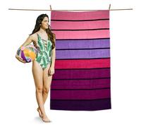 GC GAVENO CAVAILIA Serviette de Plage 500 g/m² - Serviette de Plage Extra Large 100 x 180 - Anti-Sable, séchage Rapide, légère, Serviette de Yoga et de Natation