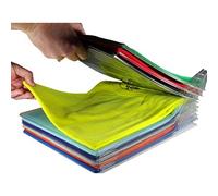 GC GLOBALCOMMERCE 20 pcs Organiseur de protection T-Shirt Camicie Pliable Documents Armoire Valise