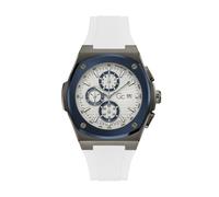 Gc Montre à affichage analogique 'Coussin Shape ' bleu / graphite / blanc, Taille One Size